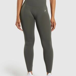 Gymshark Women's Dark Green Leggings